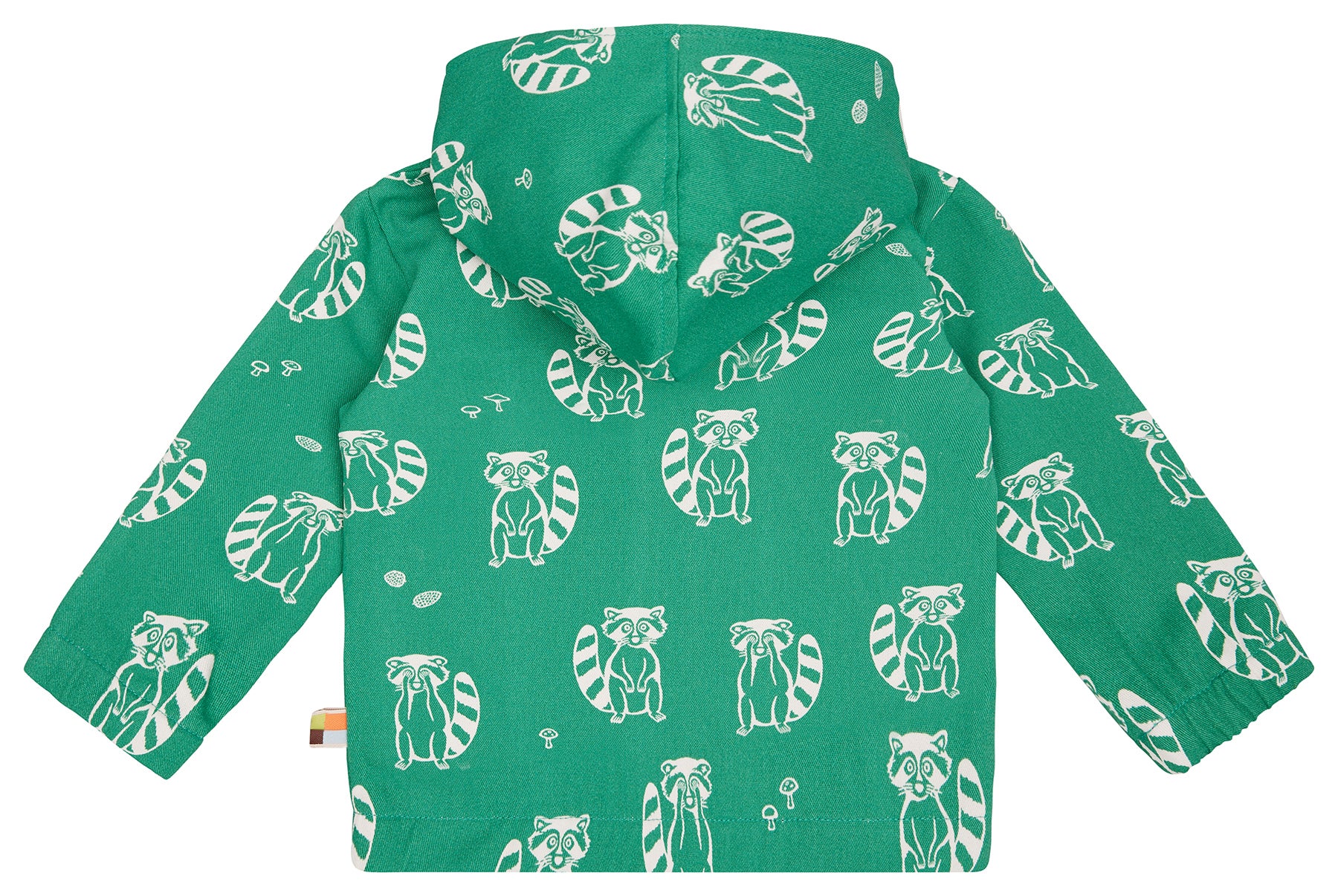 Water-repellent jacket with print.