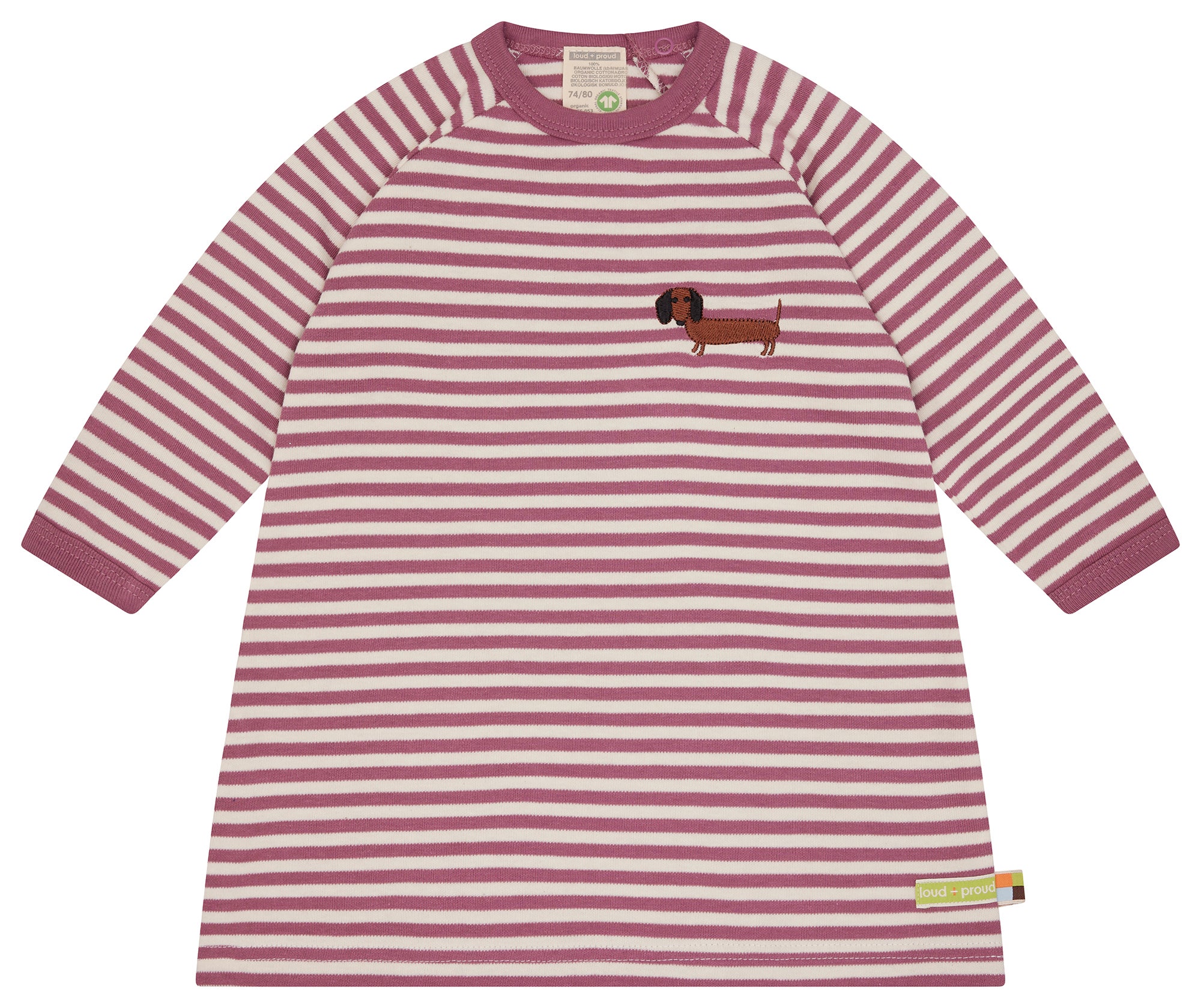 Kleid Interlock Ringel