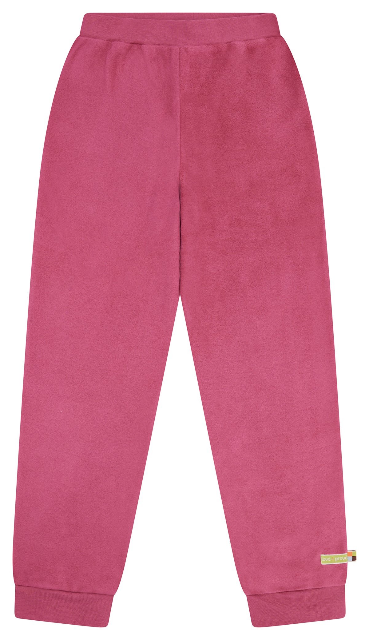 Pants made of cotton fleece