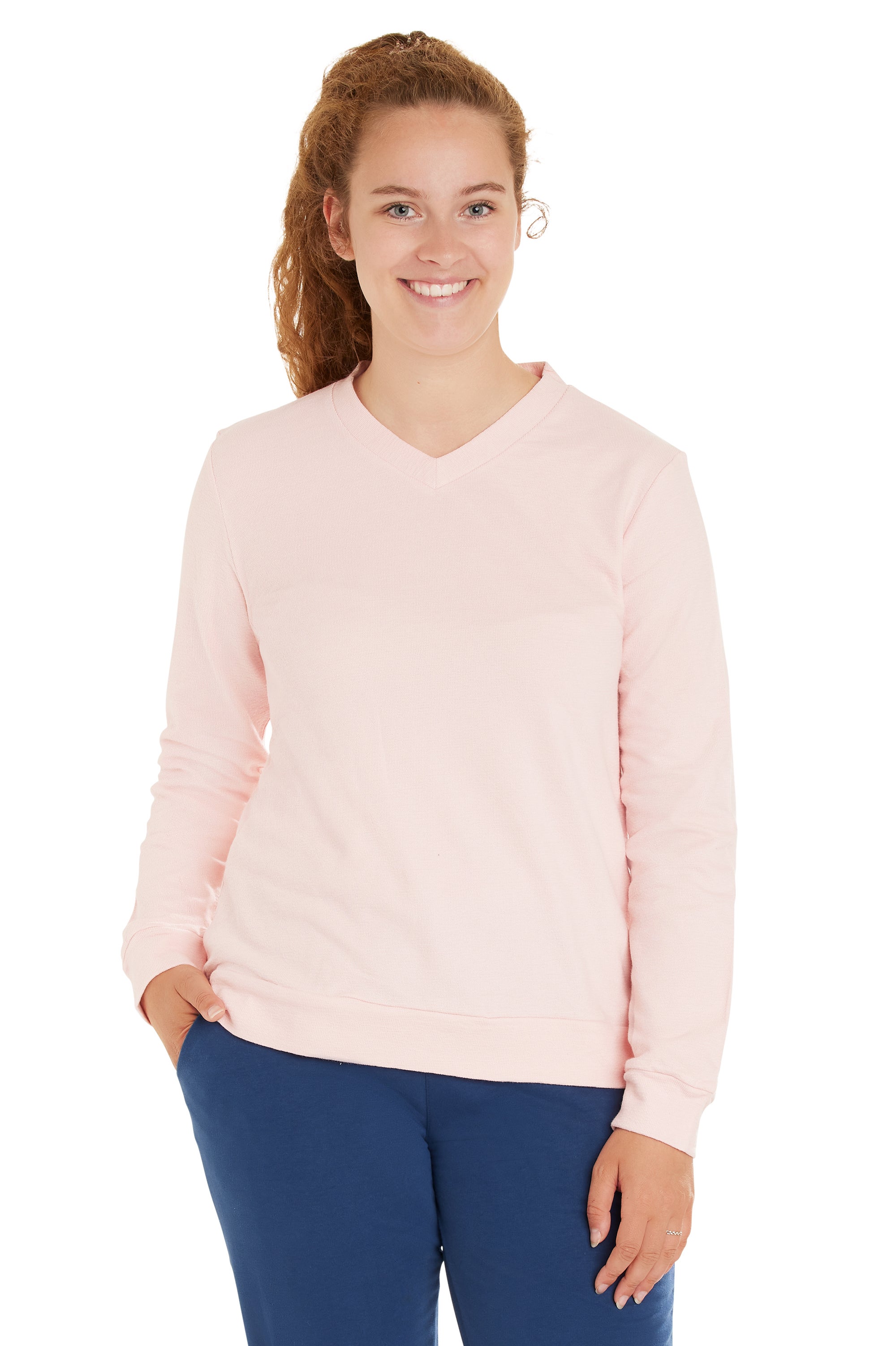 Damen Sweat Strukturmuster Damen Sweat Strukturmuster