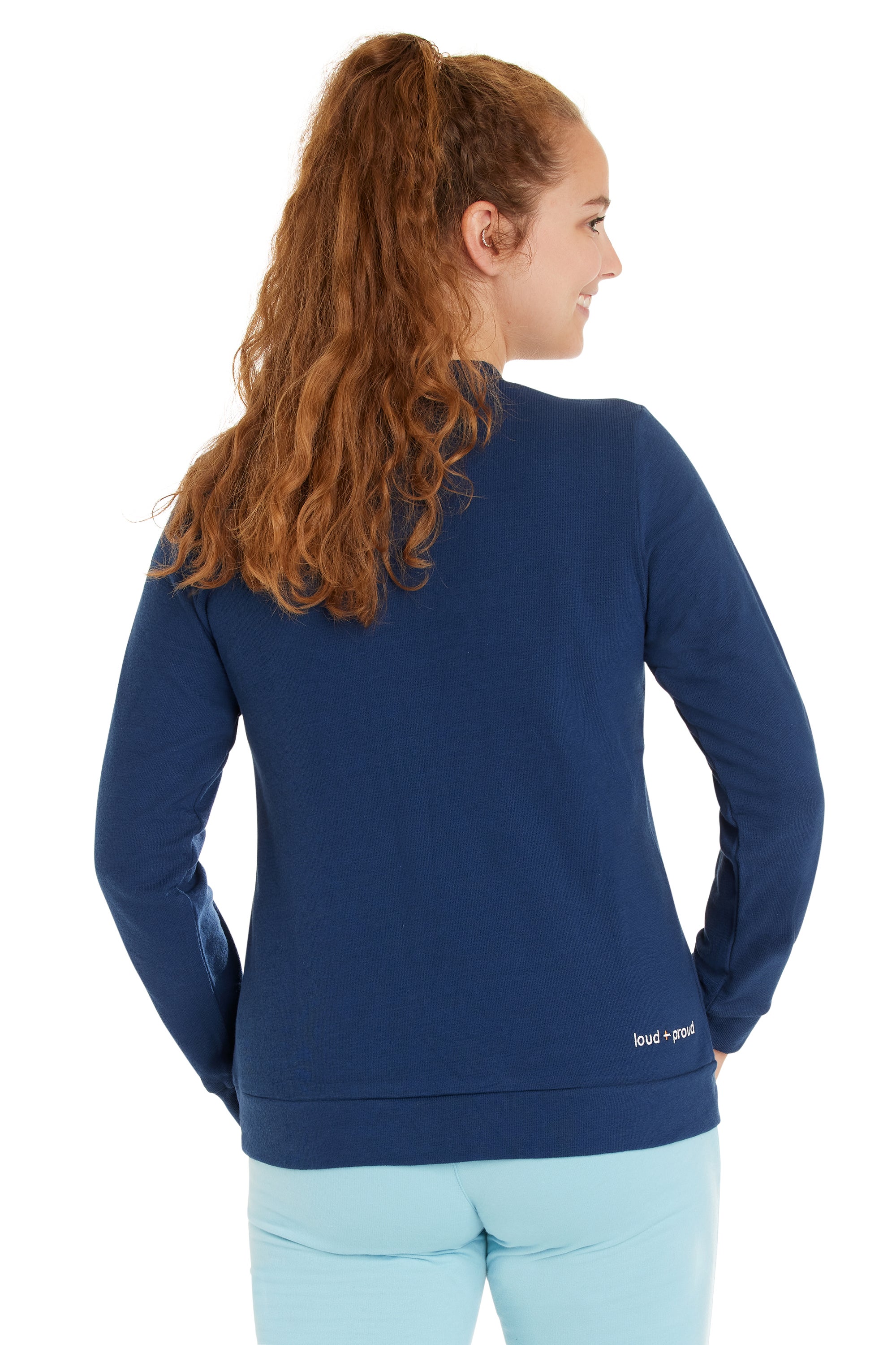 Damen Sweat Strukturmuster Damen Sweat Strukturmuster