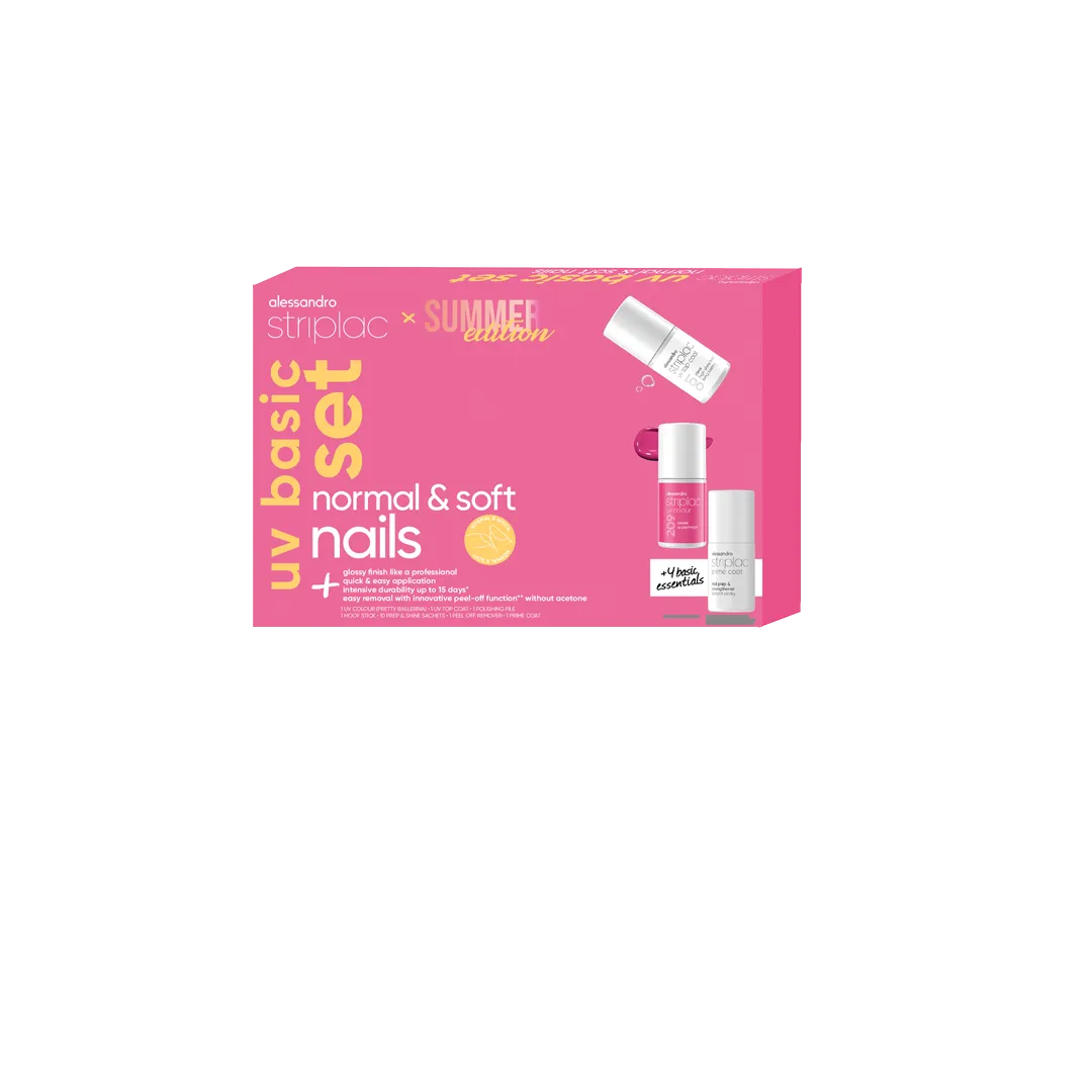Normal Soft Set Striplac UV Basic Set normal & soft nails Summer Edition | 21-922