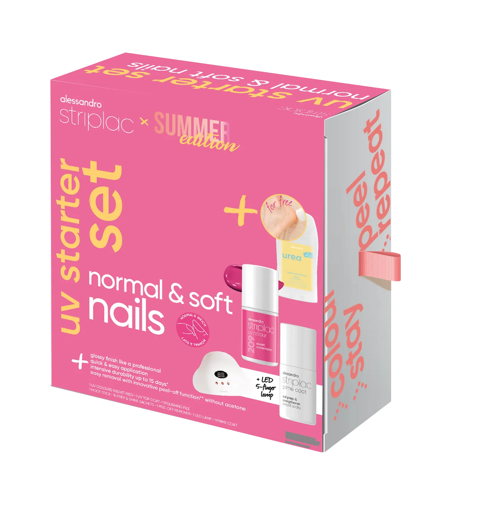 Striplac UV Starter Set normal & soft nails Summer Edition