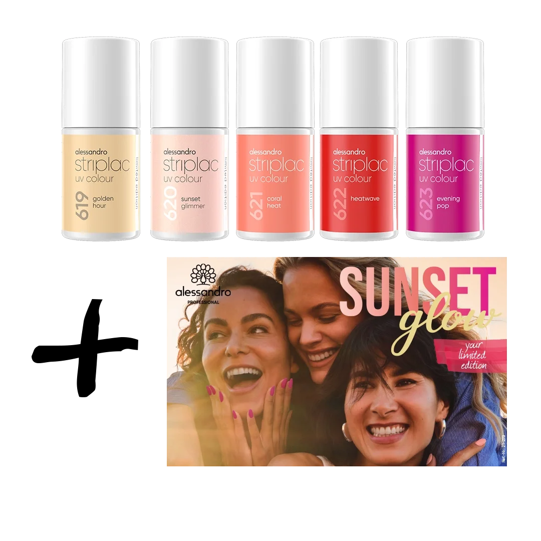 Productpakket Striplac Look Kleuren Sunset Glow