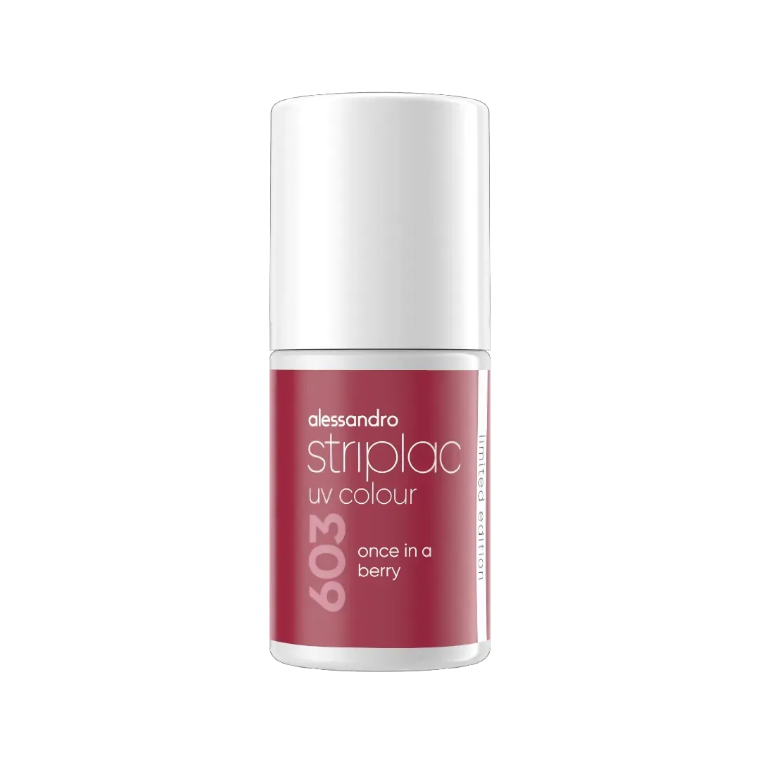 Striplac Uv Colour Once in a berry