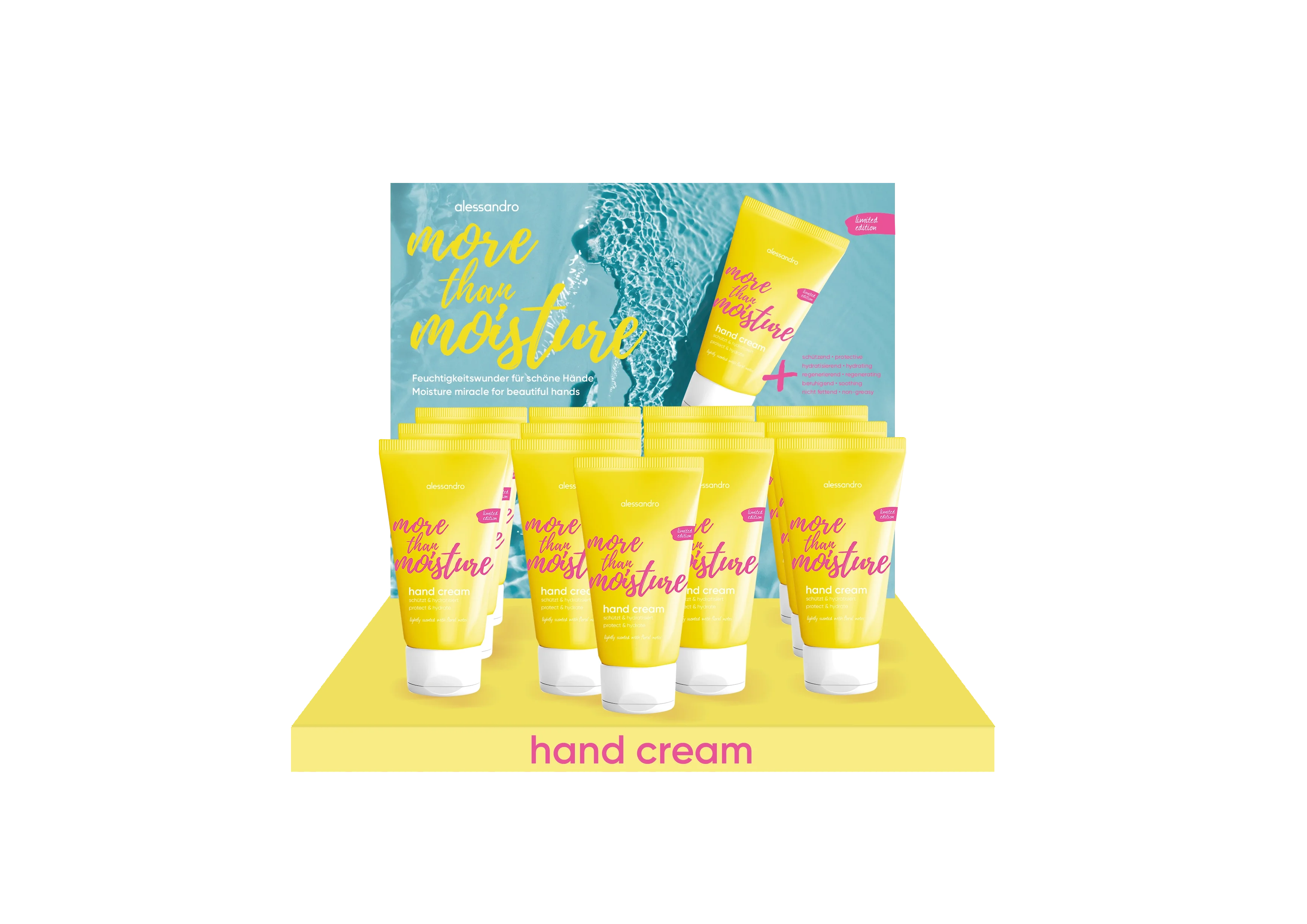 more than moisture DISPLAY