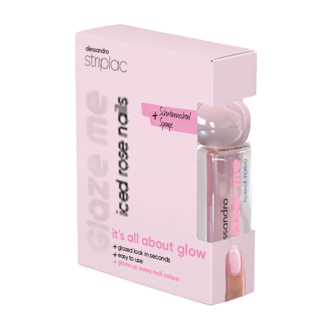 Striplac Glaze Me Pigment Iced Rose