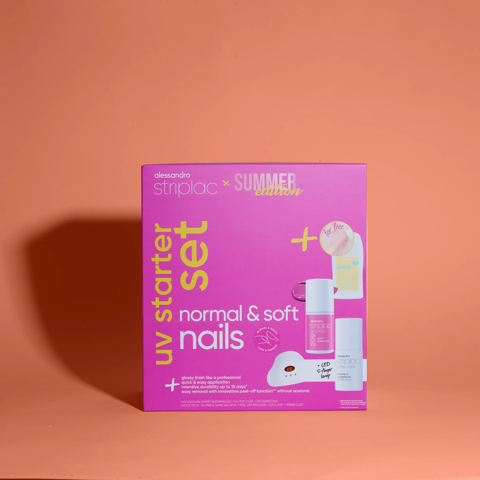 Striplac UV Starter Set normal & soft nails Summer Edition