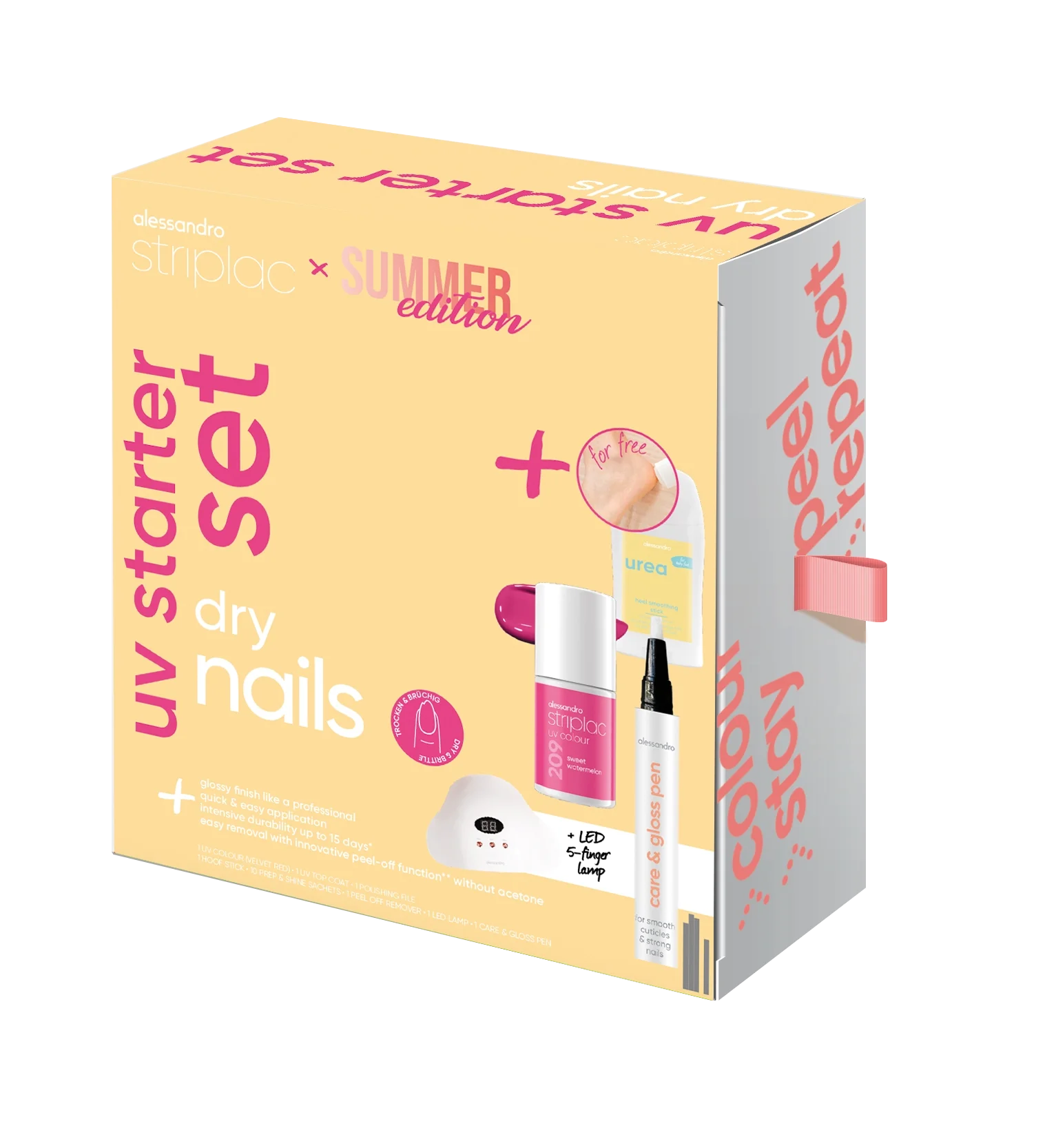Striplac UV Starter Set dry nails Summer Edition