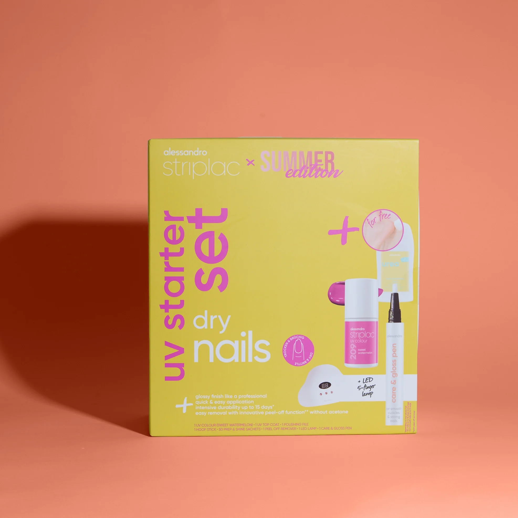 Striplac UV Starter Set dry nails Summer Edition