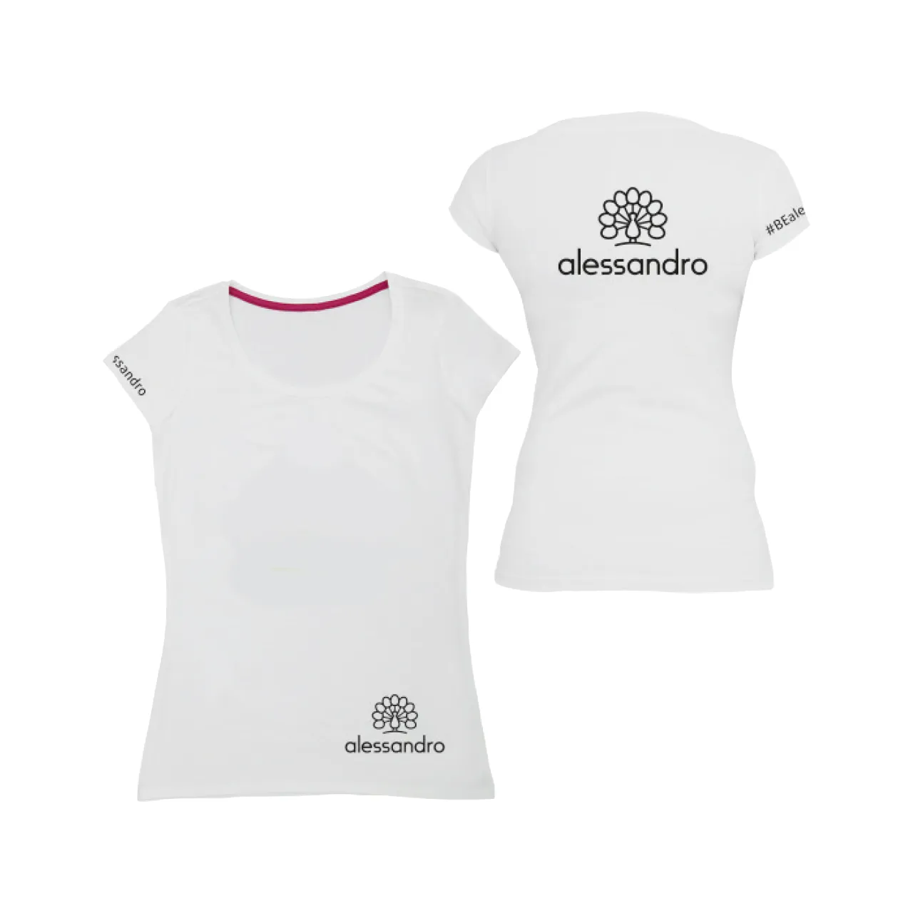 T-shirt met Alessandro Logo Gr. Lot