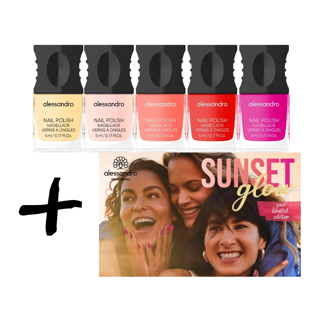 Goederenpakket Nail Polish Look kleuren Sunset Glow