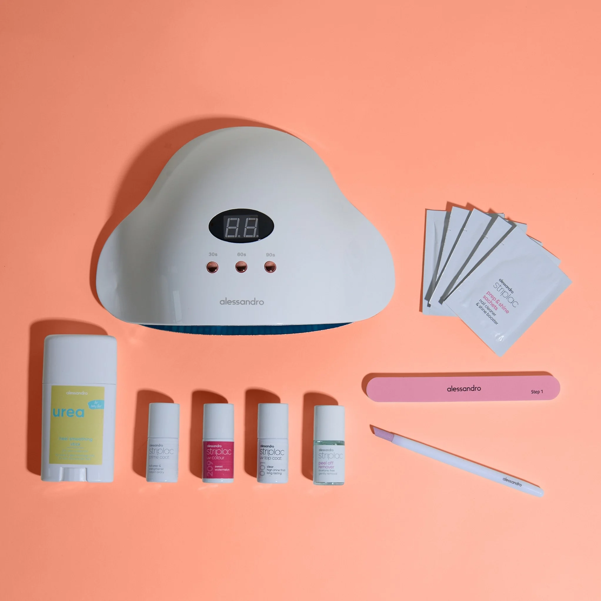 Striplac UV Starter Set normal & soft nails Summer Edition