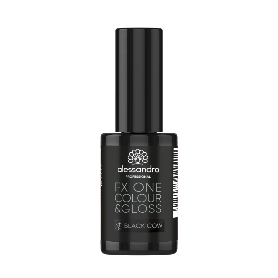 FX-ONE Colour & Gloss Black Cow 6ml
