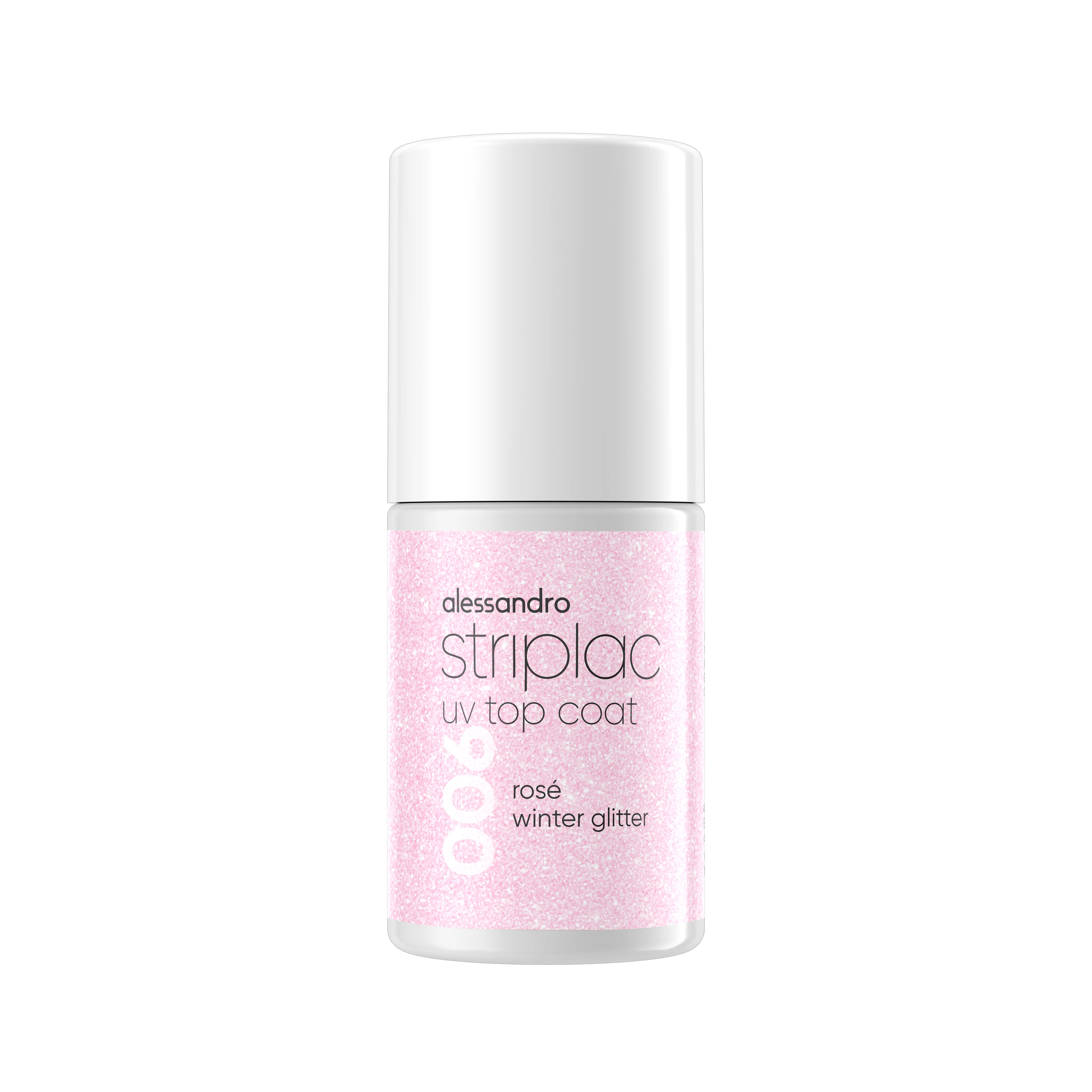 Striplac Uv Top Coat Rosé Winterglitter