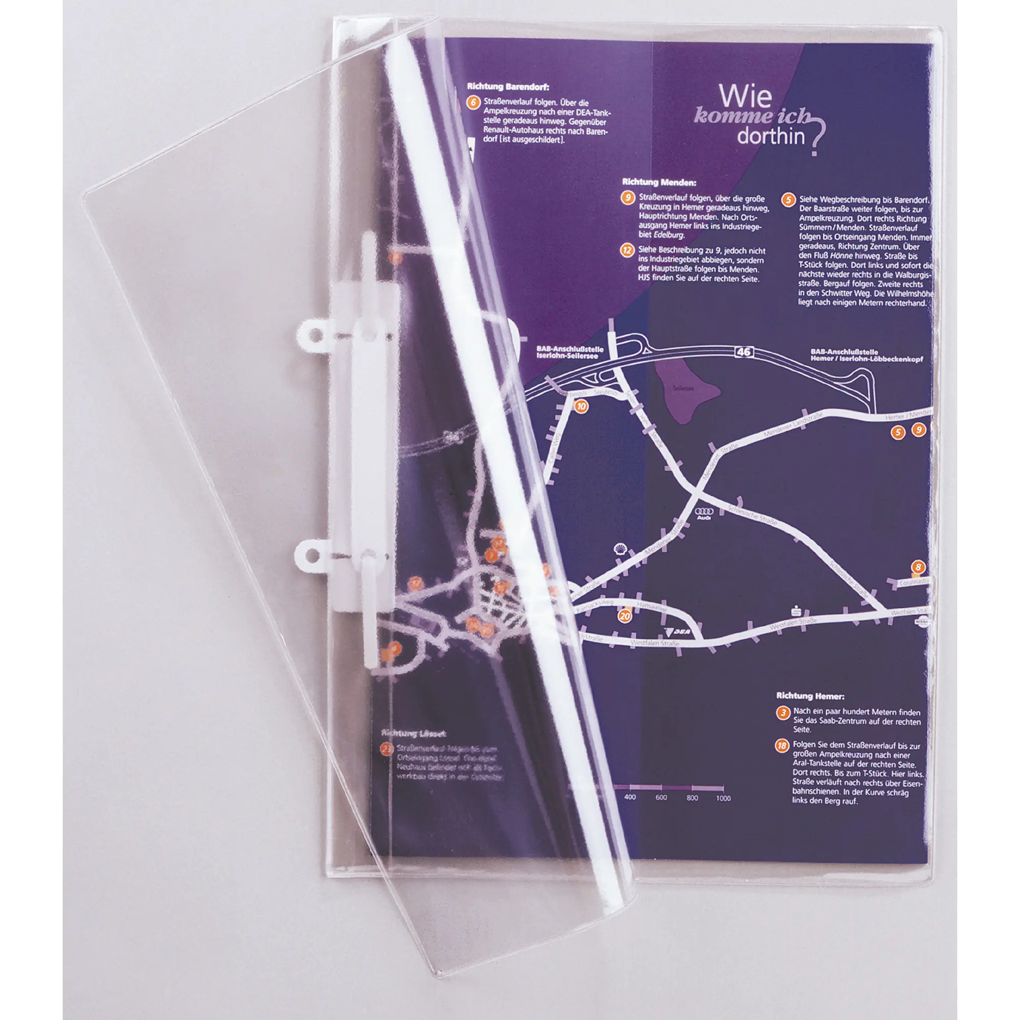 Durable Schnellhefter DIN A4 PVC transparent aus der Kategorie Hefter