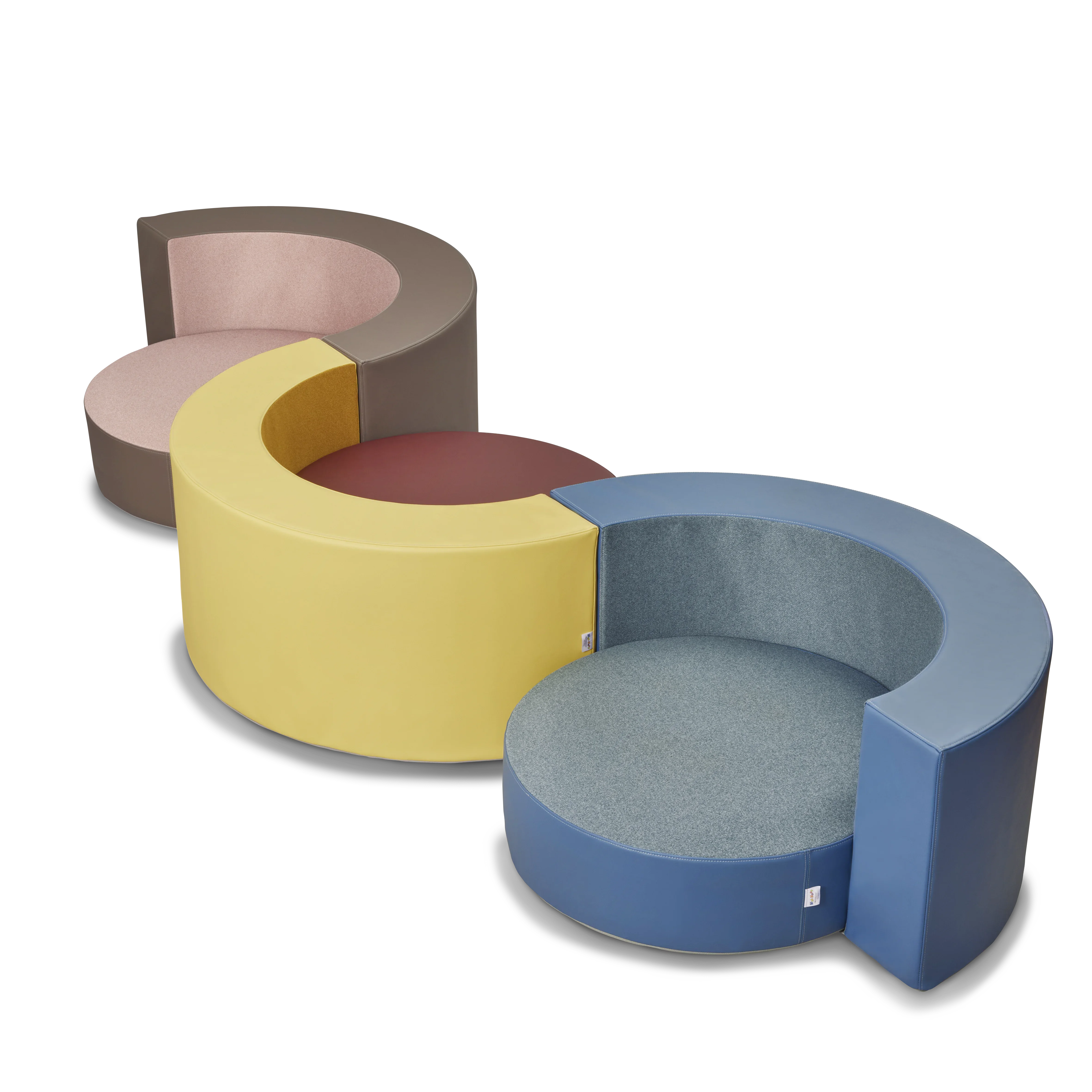 JumpCake Hüpfkissen rund, D 80cm, Sitzhöhe 25cm,  aus der Kategorie Hocker