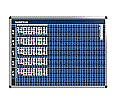Klassen-Plantafel,  8 Stunden Mo-Fr, für 35 Klassen, 103x157 cm,