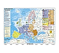 Wandkarte Europäische Union, 160x120 cm, aus der Kategorie Wandkarten Europa