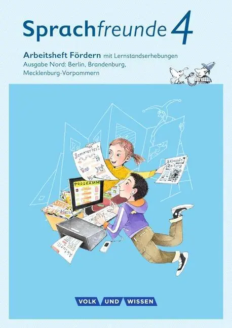 Sprachfreunde 4. Schuljahr. Arbeitsheft Fördern Nord aus der Kategorie Deutsch