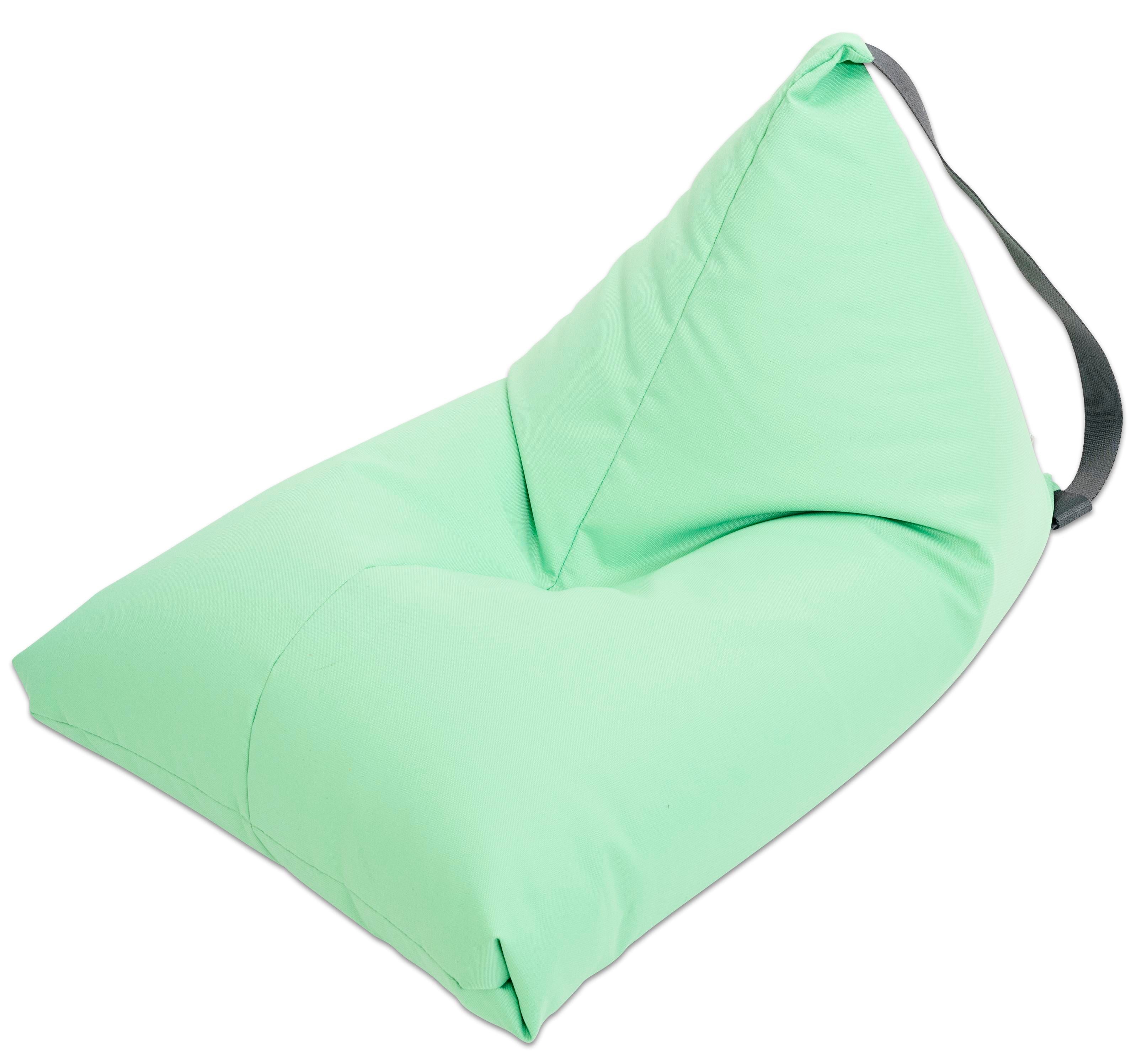 Betzold Tragbarer Sitzsack für Kinder, H/B/T 80 x 55 x 20cm, wasserdicht aus der Kategorie Sonstige Sitzgelegenheiten