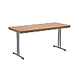 Klapptisch, 160x70 cm (B/T), 72 cm hoch, T-Fuß,