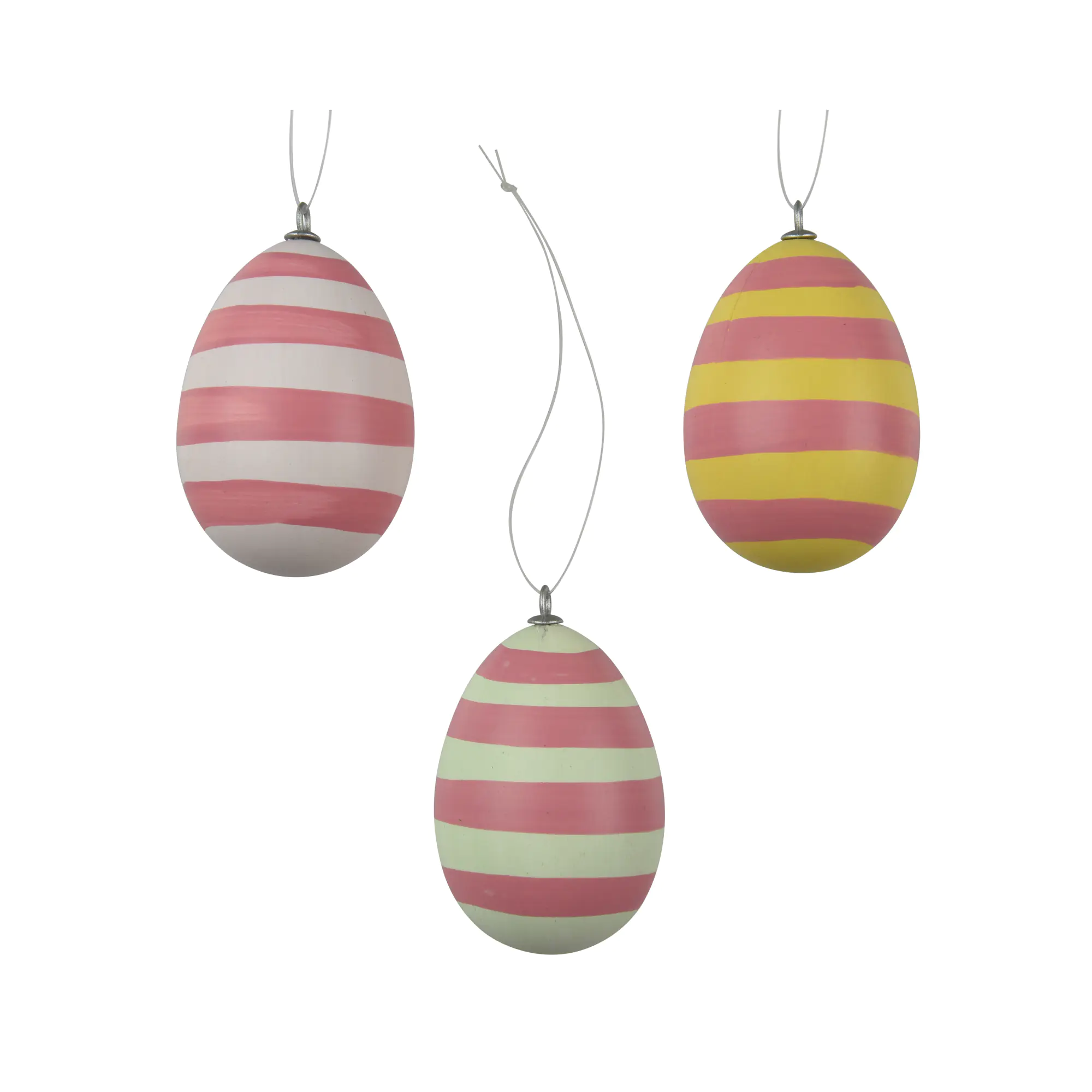 DECORIS Oster-Deko Eier-Set Bunt 3tlg aus der Kategorie Deko & Accessoires