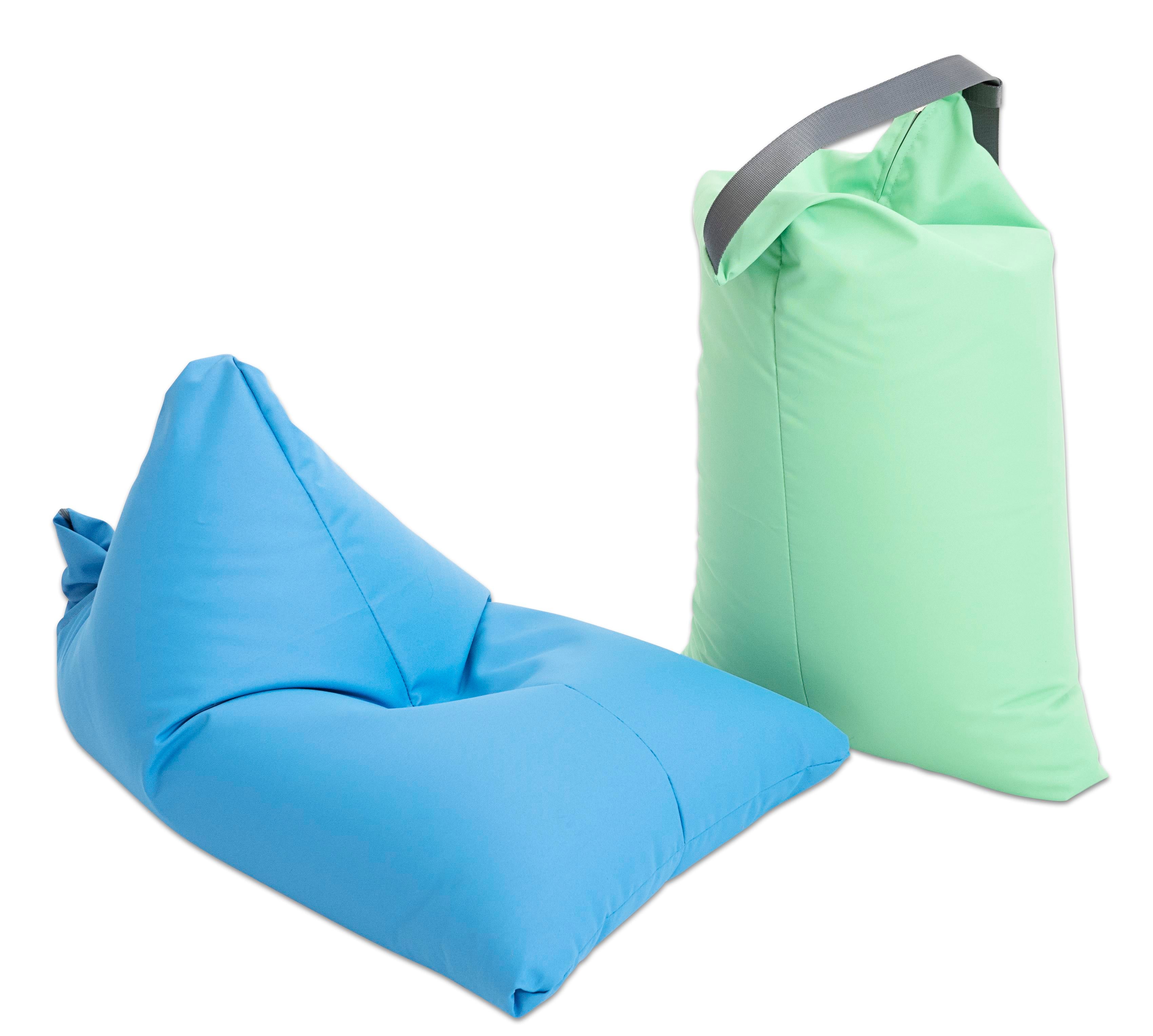 Betzold Tragbarer Sitzsack für Kinder, H/B/T 80 x 55 x 20cm, wasserdicht aus der Kategorie Sitzgelegenheiten