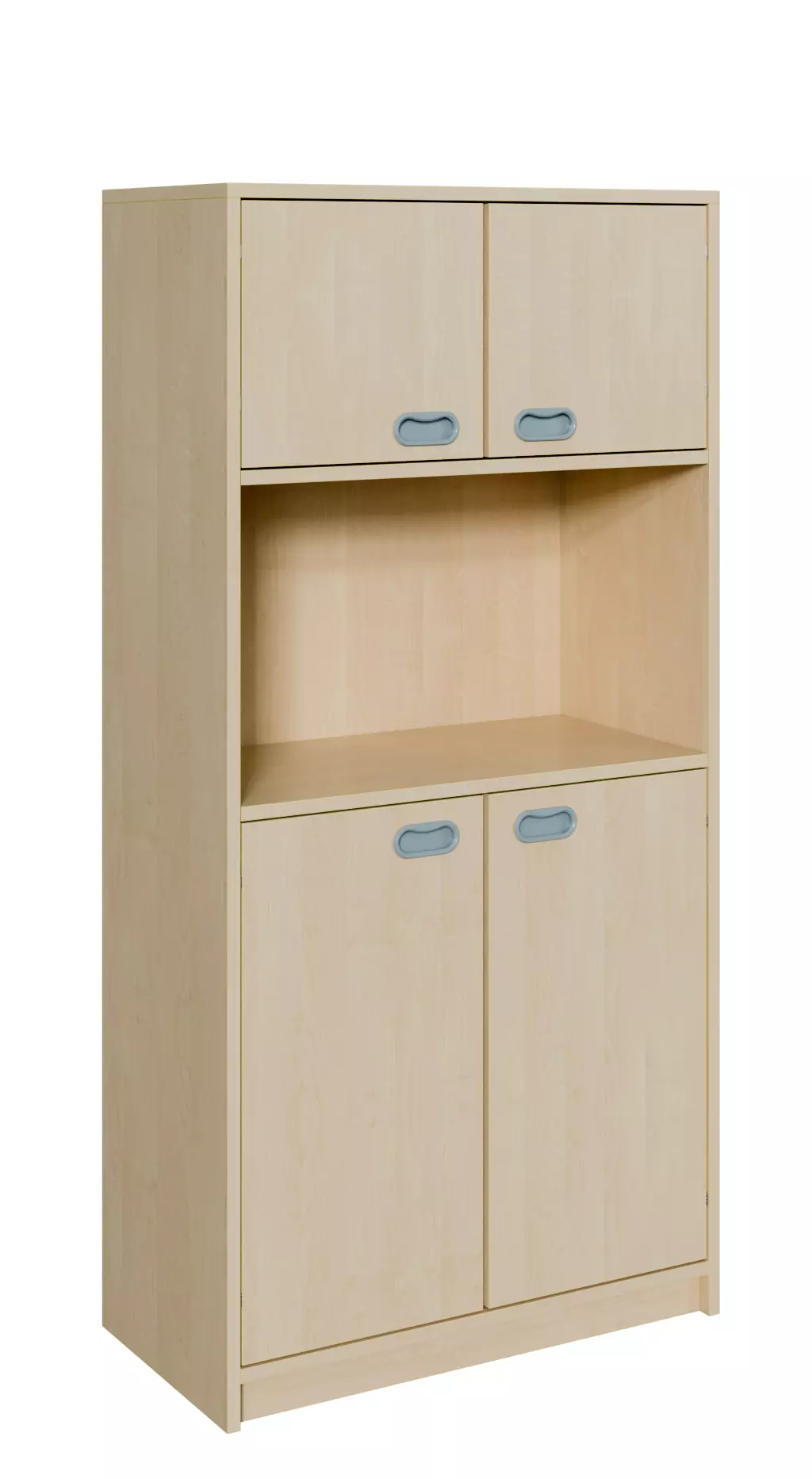 Schränke mit Mittelwand, 160cm hoch aus der Kategorie Schränke mit Türen