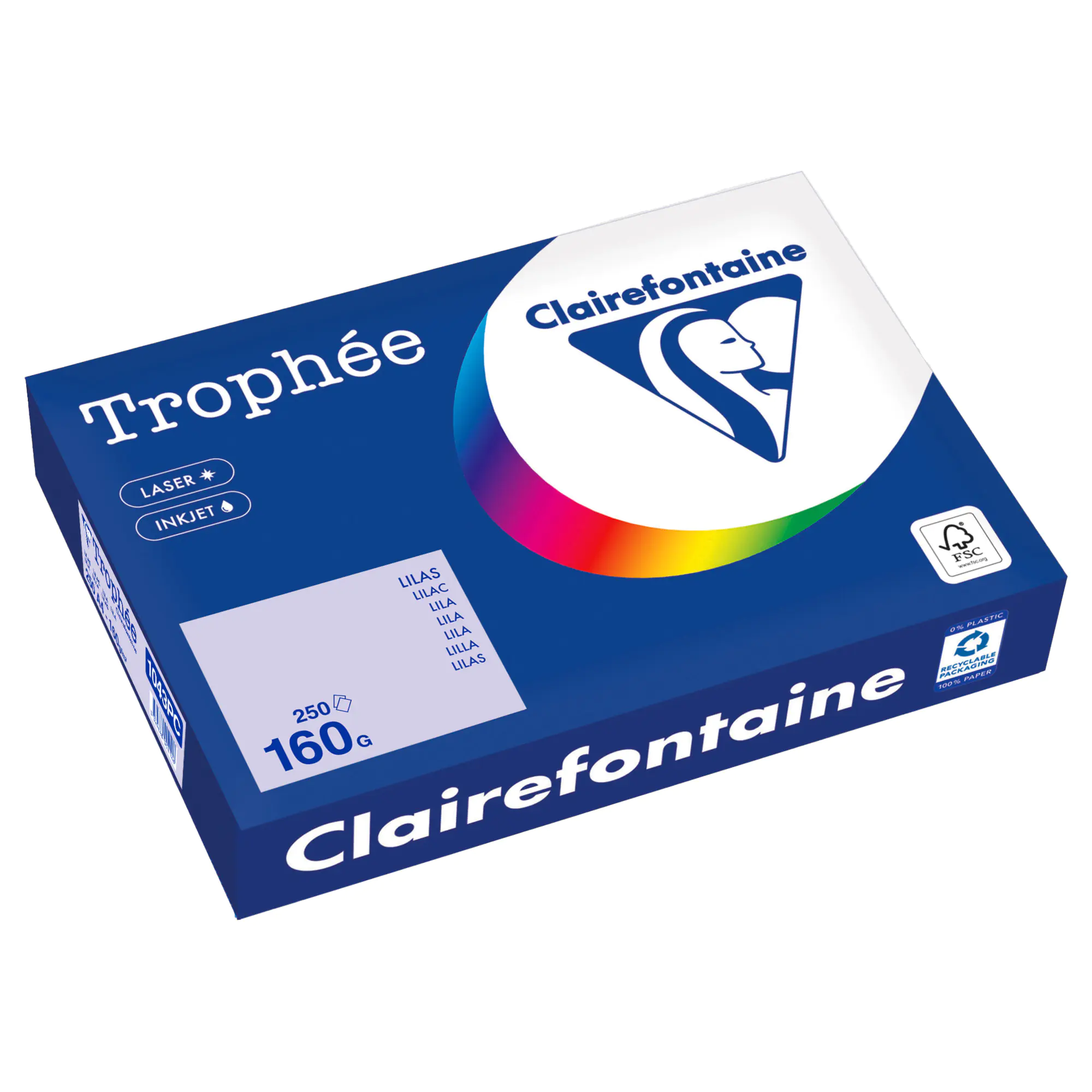 Clairefontaine Kopierpapier A4 160g li 250Bl aus der Kategorie Kopier- & Druckerpapiere