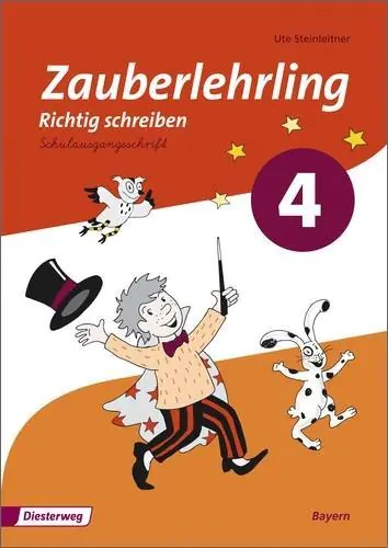 Zauberlehrling 4. Bayern Arbeitsheft Schulausgangsschrift SAS aus der Kategorie Deutsch