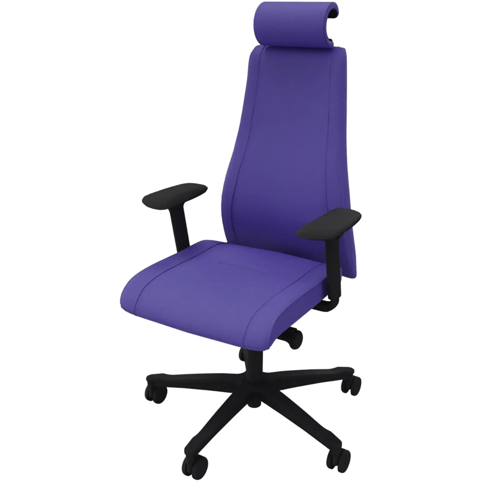 NowyStyl Bürodrehstuhl Viden Pro Armlehne sw/bl aus der Kategorie Stühle