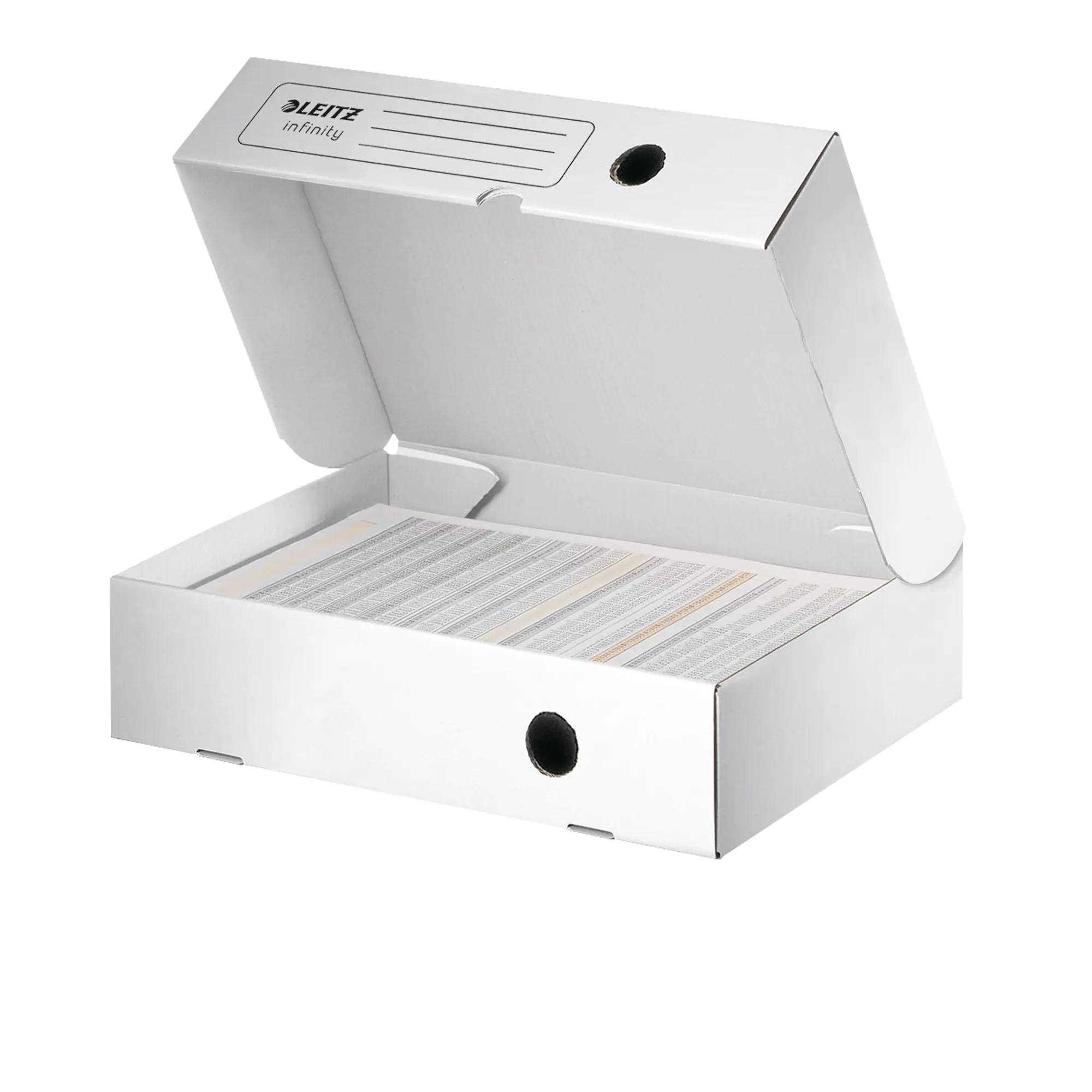 Leitz Archivbox Infinity 330x255x80mm Wellpappe ws aus der Kategorie Archivierung