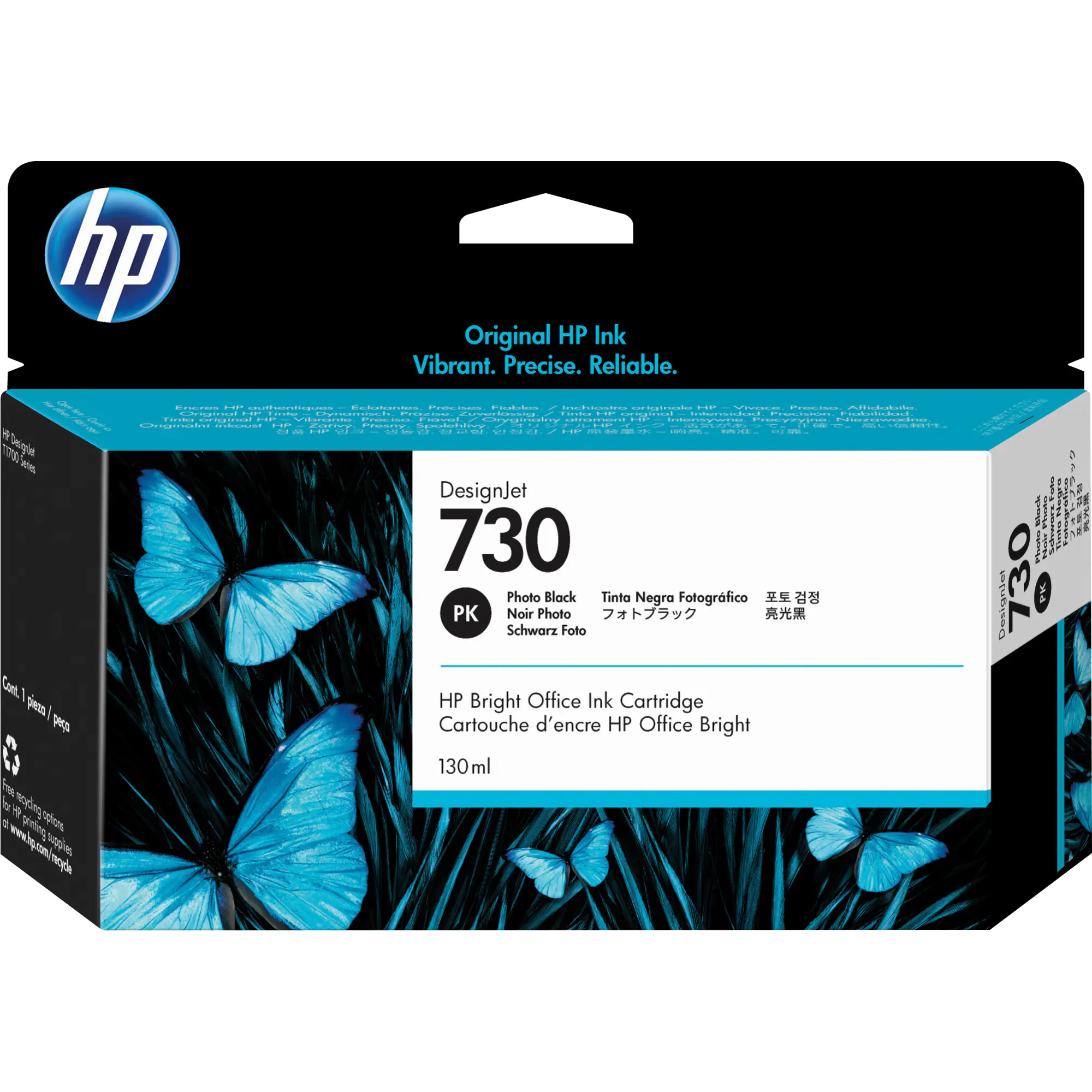 HP Tintenpatrone 730  130ml fotoschwarz aus der Kategorie Tinte & Toner