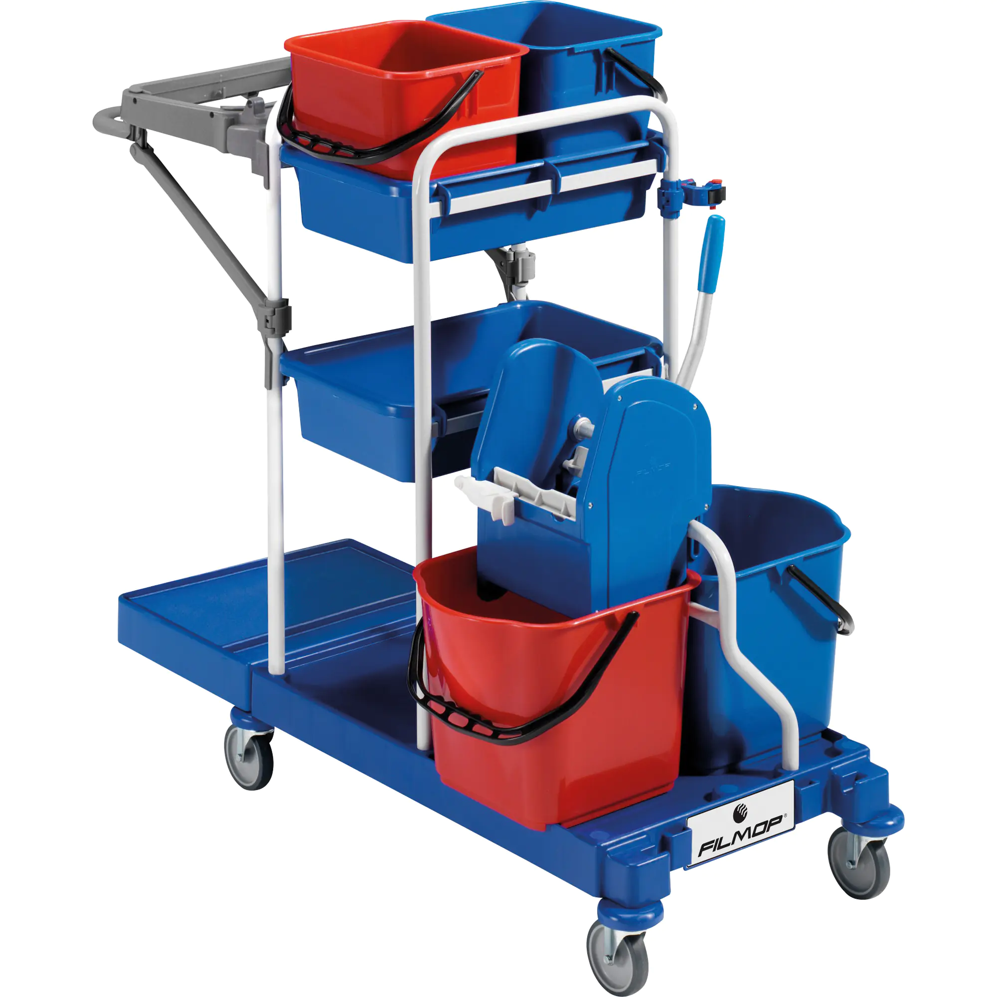 Filmop Reinigungswagen Morgan 2x12l 2x17l Presse aus der Kategorie Reinigung & Hygiene