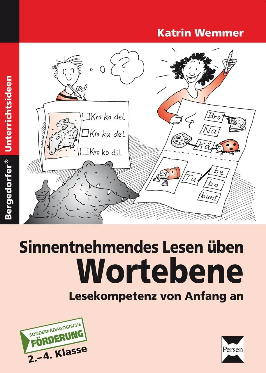 Sinnentnehmendes Lesen üben: Wortebene aus der Kategorie Deutsch