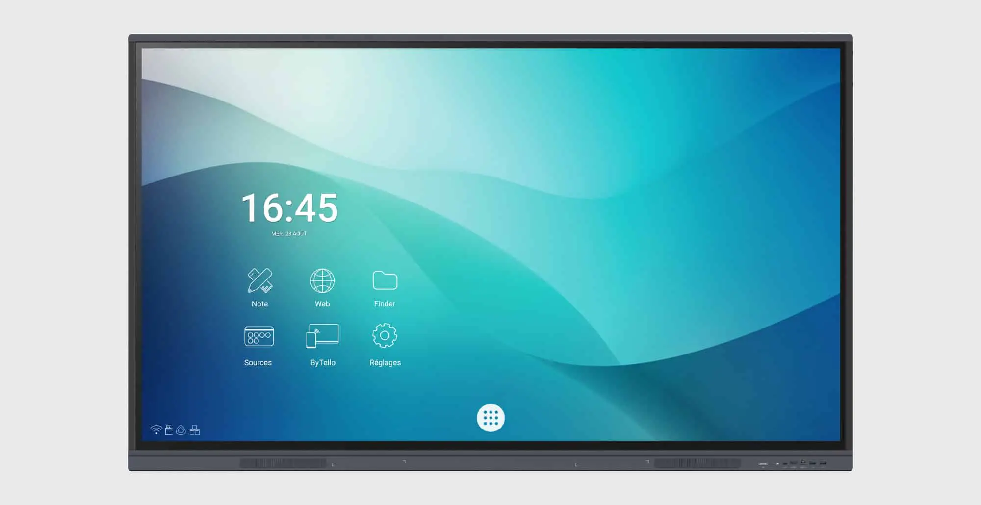 Speechi SuperGlass+S 65" Display | Android 11 - 8 RAM / 64 ROM - A55 Quad core - Dongle Wifi aus der Kategorie Interaktive Displays