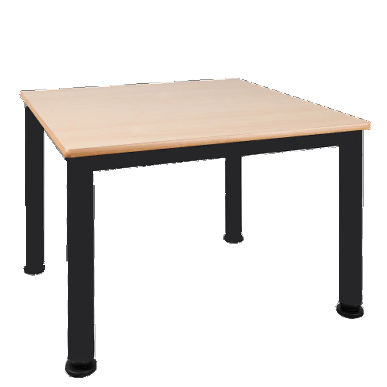 Tisch 70 x 70 cm, Rundrohr 60 mm 72 cm hoch aus der Kategorie Quadrattische