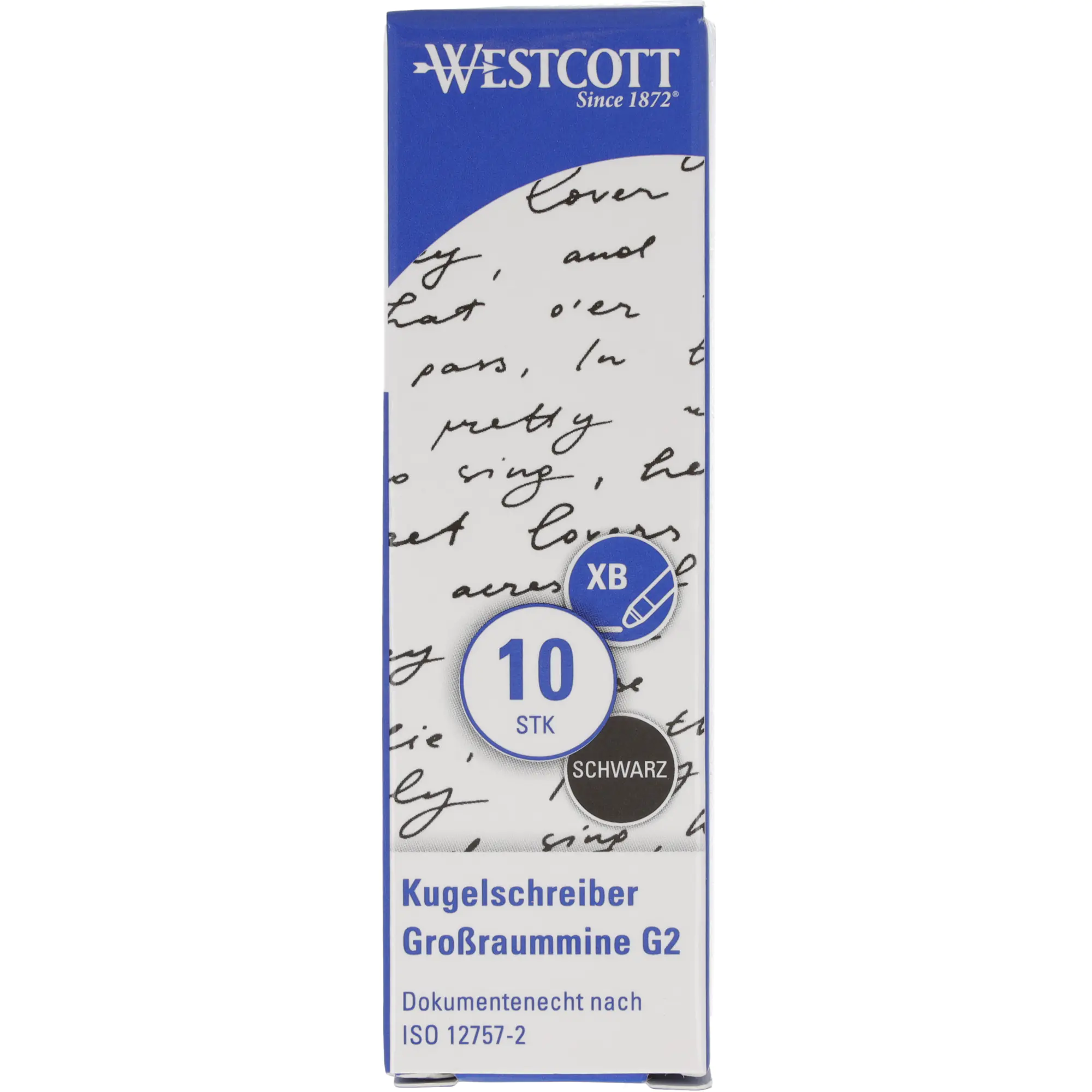 Westcott Kugelschreibermine G2 Metall sw 10St. aus der Kategorie Kugelschreiber