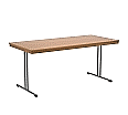 Klapptisch, 170x80 cm (B/T), 72 cm hoch, T-Fuß,