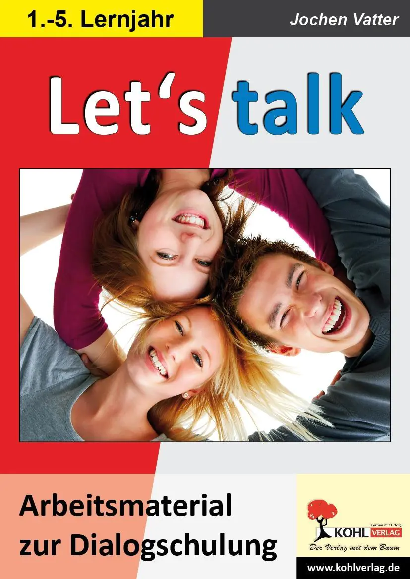 Let´s talk Arbeitsmaterial zur Dialogschulung aus der Kategorie Englisch