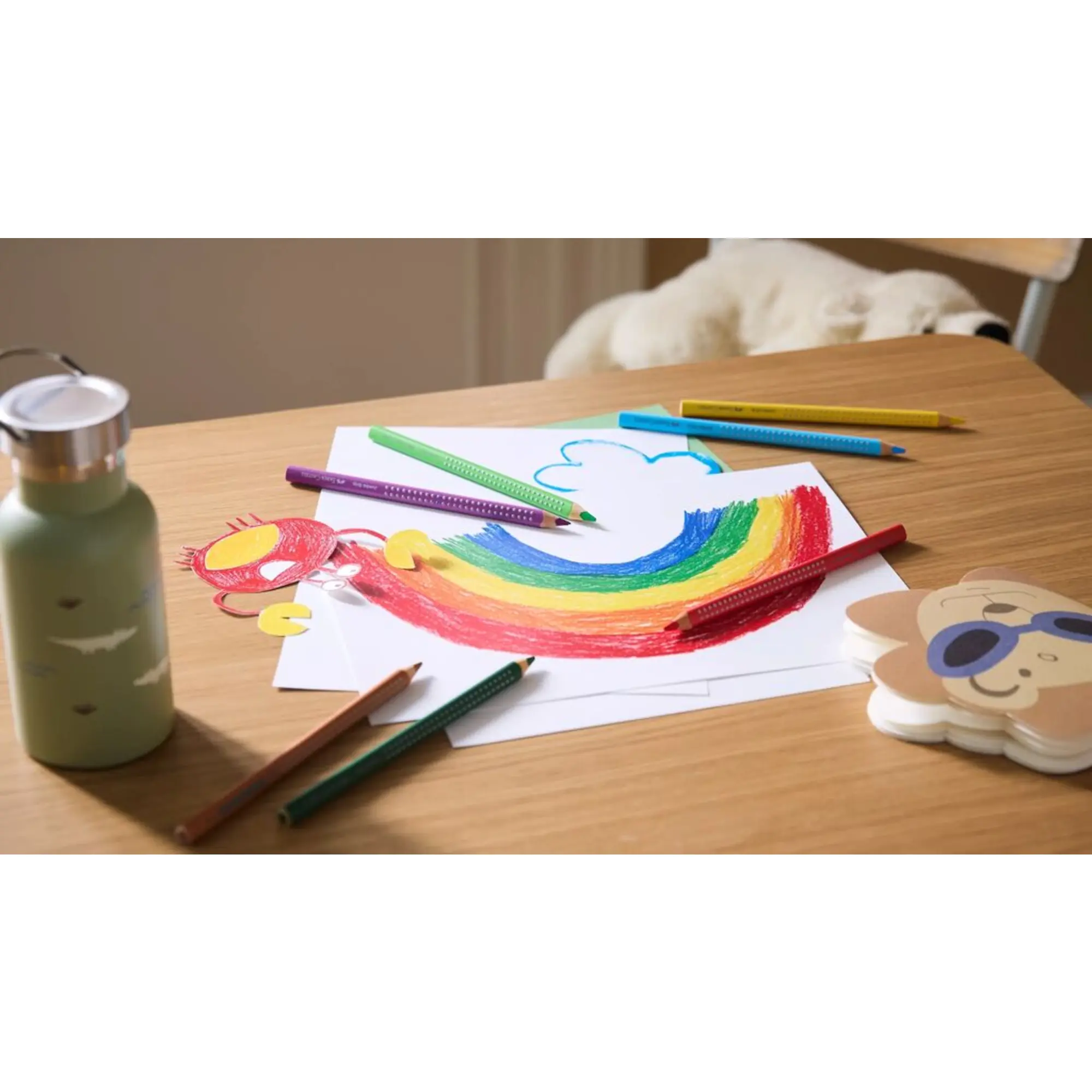 Faber-Castell Buntstift Jumbo Grip sort 8+2St aus der Kategorie Farben & Stifte
