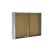 Info-Wandvitrine,  40 cm hoch, 50x5,0 cm (B/T), Rückwand Kork, aus der Kategorie Informationsvitrinen Innen wandmontiert