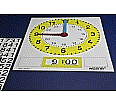 Magnetische Tafeluhr 36x29 cm (BxH), aus der Kategorie Uhr und Zeit