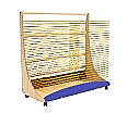 Bildertrockenwagen,  85 cm hoch,  87x38 cm (B/T), 25 Trockengitter, aus der Kategorie Bilderwagen