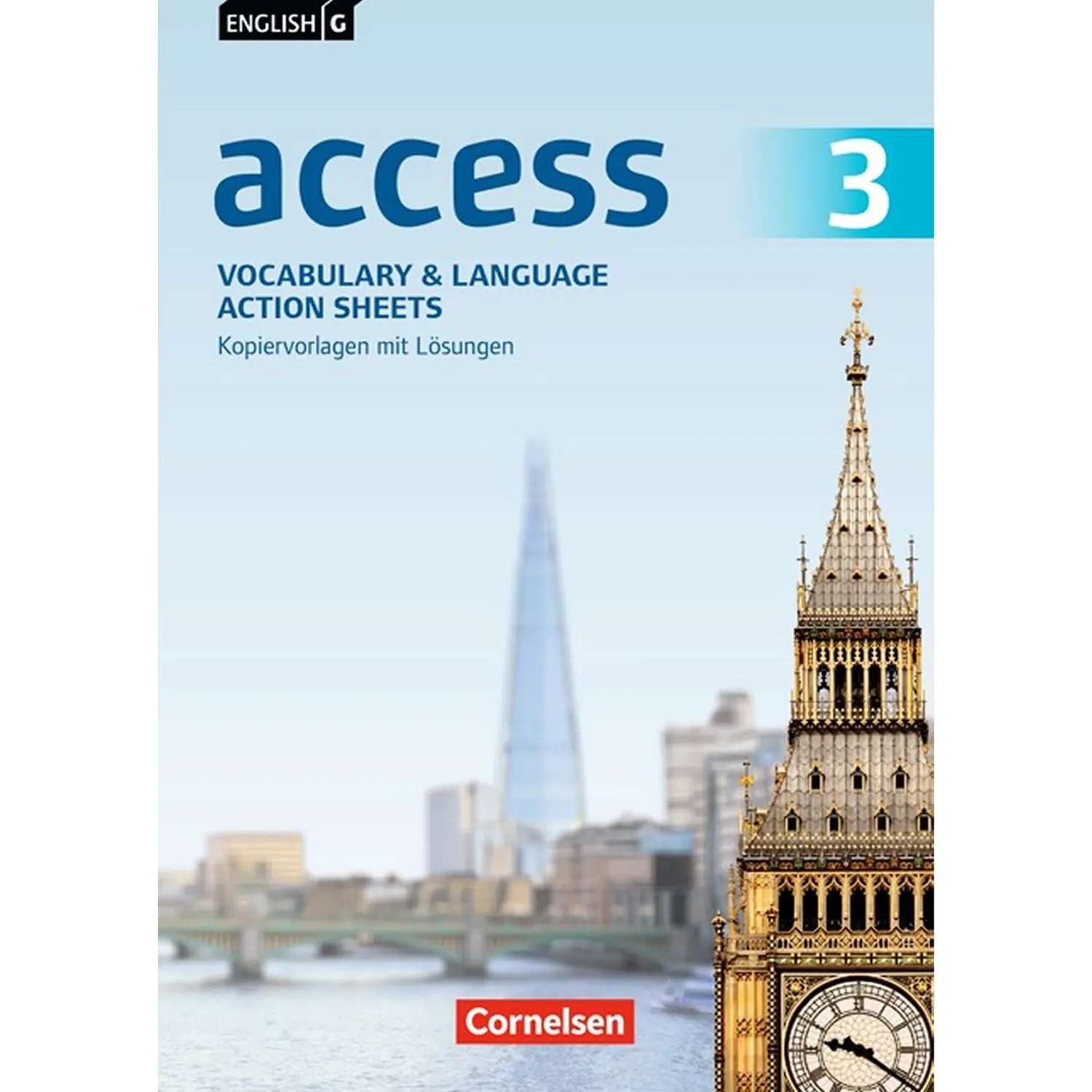 English G Access. 3 Vocabulary and Language Action Sheets. Kopiervorlagen aus der Kategorie Englisch