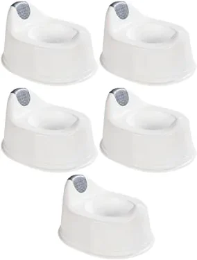 Baby Töpfchen 5er Set, stapelbar, Farbe creme aus der Kategorie Hygieneartikel