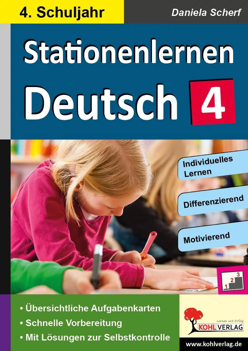 Kohls Stationenlernen Deutsch 4. Schuljahr aus der Kategorie Deutsch