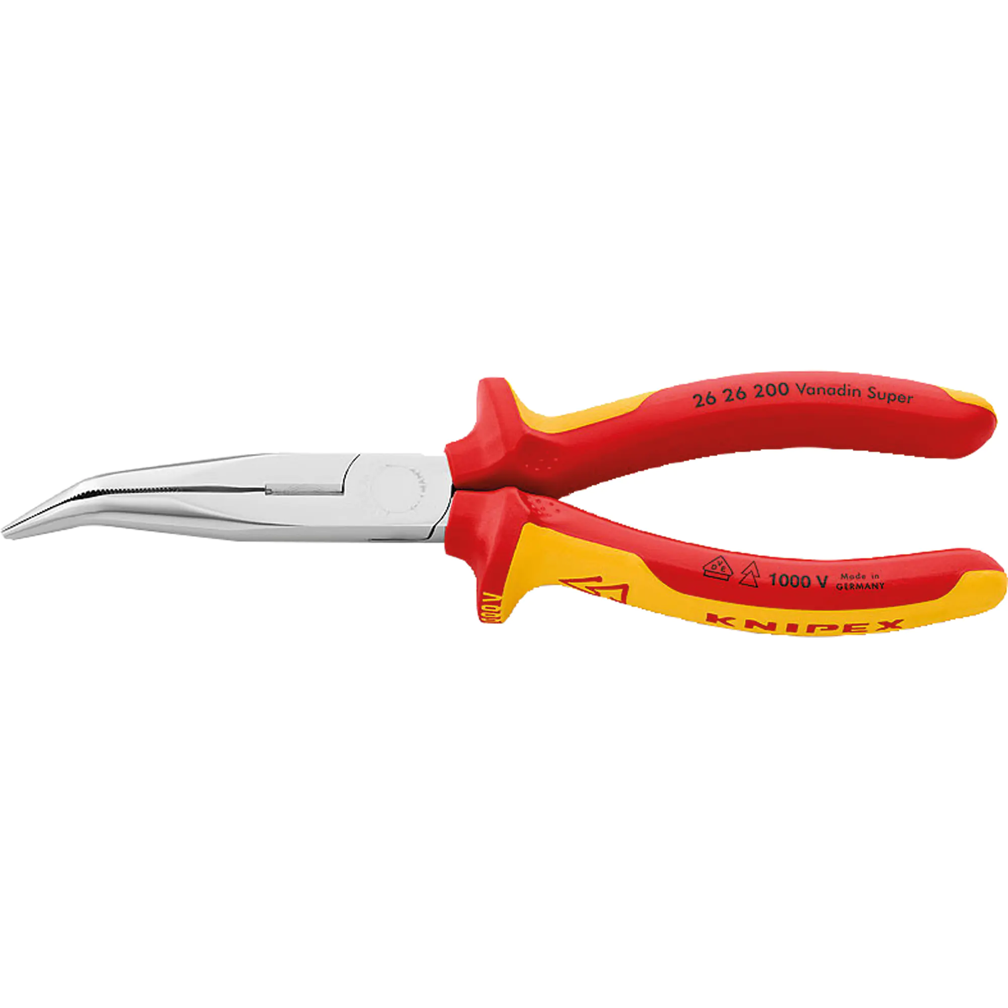 Knipex Storchschnabel-Zange DIN ISO5745 VDE gewinkelt aus der Kategorie Basteln & Kreativ