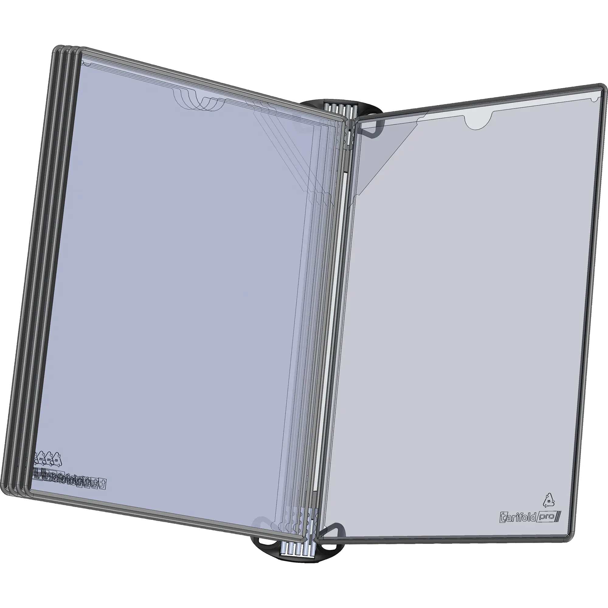 Djois Wandelement PRO A4 5Tafeln PVC sw aus der Kategorie Präsentation & Planung